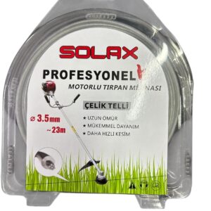 Solax Çelik Telli Tırpan Misinası 3,5 Mm 23 Metre