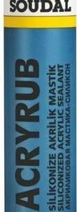 Soudal Acryrub Silikonize Mastik 310 Ml Antrasit