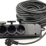 Topart 01558 20 Metre Grup Prizli Uzatma 3X2,5 Kablo