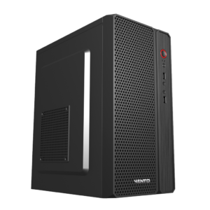 VENTO VS118S Mid Tower, 300W Siyah, ATX Kurumsal KASA