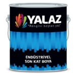Yalaz Endüstriyel Boya 2,5 Kg Mat Siyah