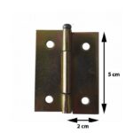 Yaprak Menteşe 2 Cm