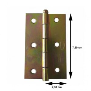 Yaprak Menteşe 3 Cm