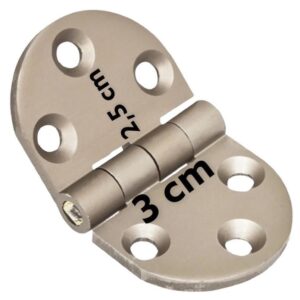 Yüksel Oval Alüminyum Kasa Menteşesi 3 Cm